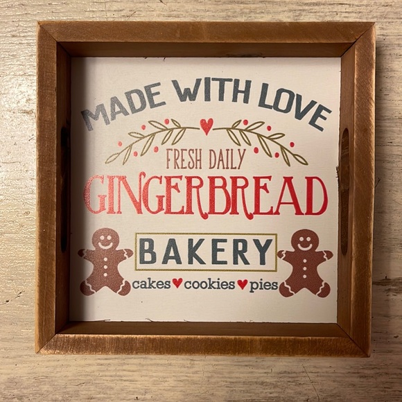 Hobby Lobby Holiday Made With Love Gingerbread Bakery Mini Serving